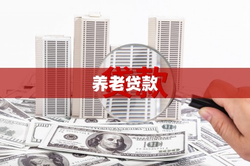 修武养老贷款