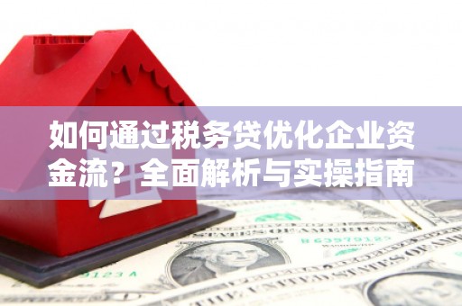 修武如何通过税务贷优化企业资金流？全面解析与实操指南