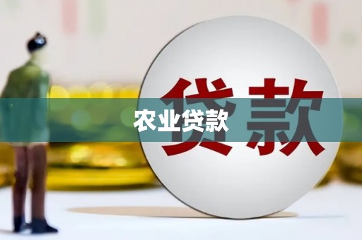 修武农业贷款