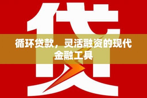 修武循环贷款，灵活融资的现代金融工具