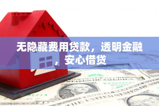 修武无隐藏费用贷款，透明金融，安心借贷