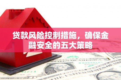 修武贷款风险控制措施，确保金融安全的五大策略