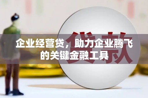 修武企业经营贷，助力企业腾飞的关键金融工具