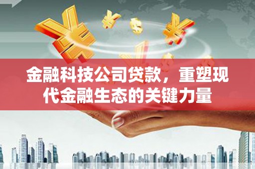 修武金融科技公司贷款，重塑现代金融生态的关键力量