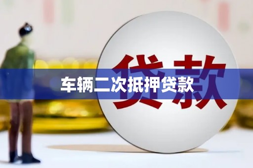 修武车辆二次抵押贷款