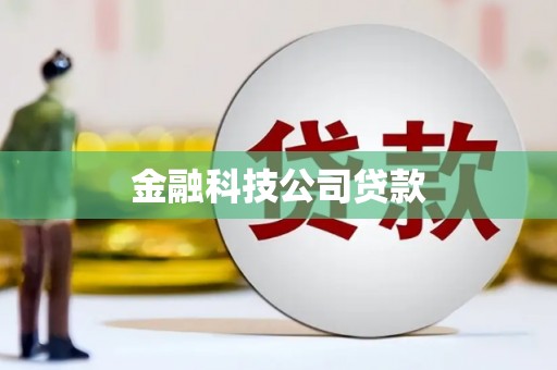 修武金融科技公司贷款