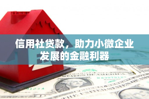 修武信用社贷款，助力小微企业发展的金融利器